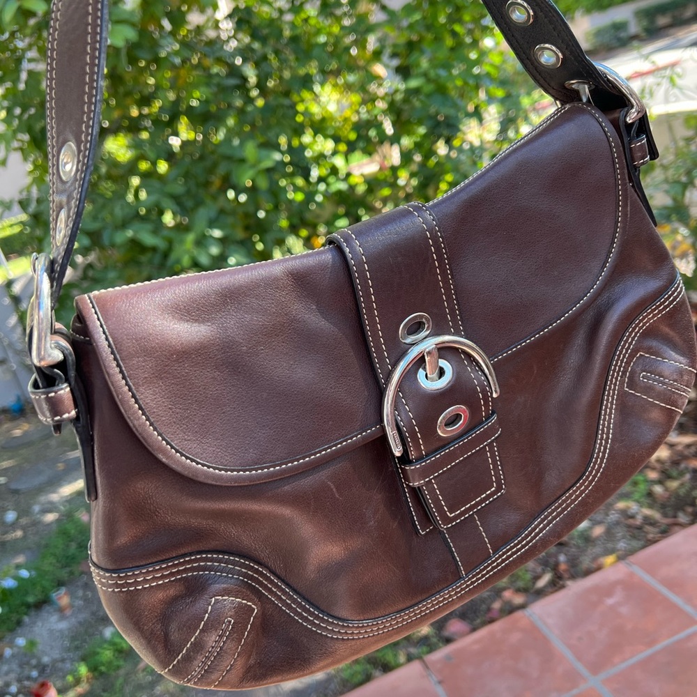 Brown Coach Purse Soho Mini 2007